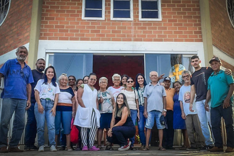 VISITA DOS IDOSOS DO SCFV/CRAS NO LAR DOS IDOSOS
