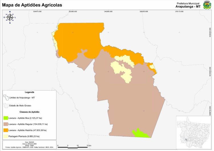 MAPA DE APTIDÃO AGRÍCOLA
