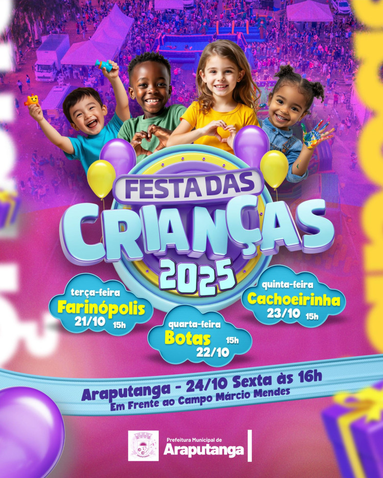 FESTA DAS CRIANÇAS 2025