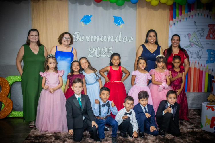 FORMATURA PRÉ II - Escola Cleusa Braga Hortêncio