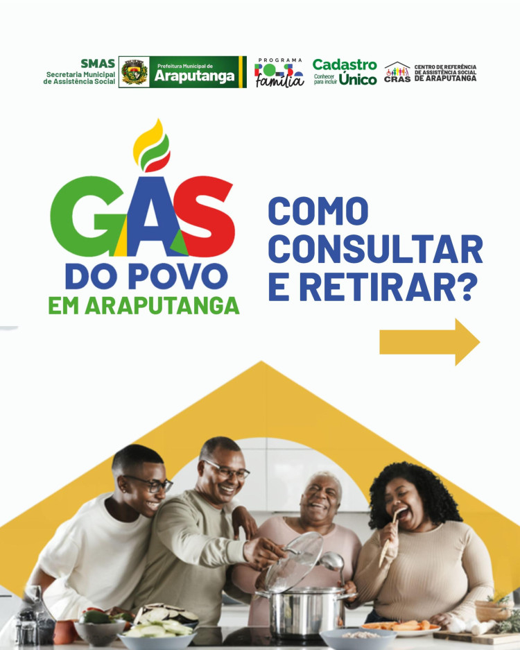 GÁS DO POVO EM ARAPUTANGA