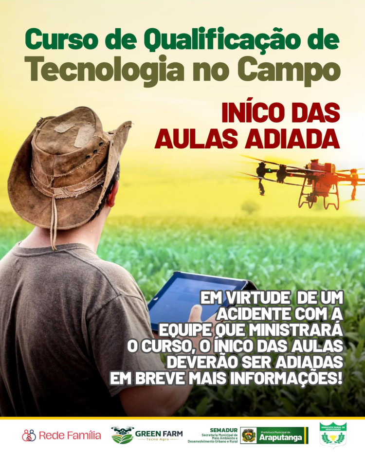 INÍCIO DAS AULAS ADIADAS