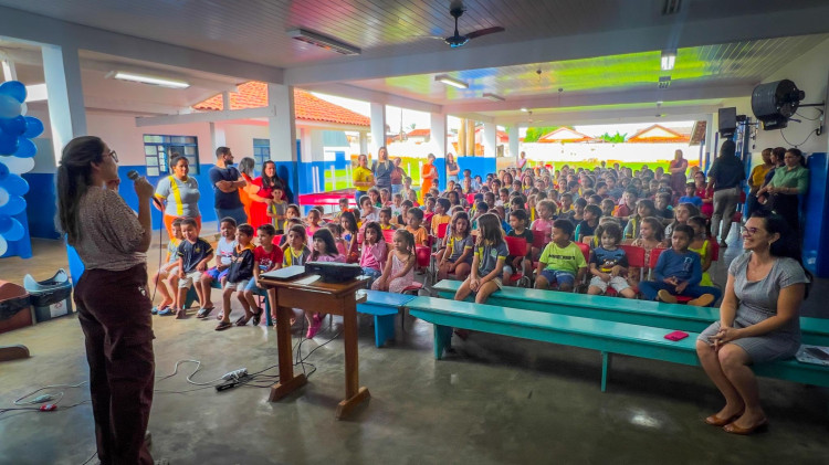 PALESTRA LÚDICA SOBRE A CONSCIENTIZAÇÃO DO AUTISMO