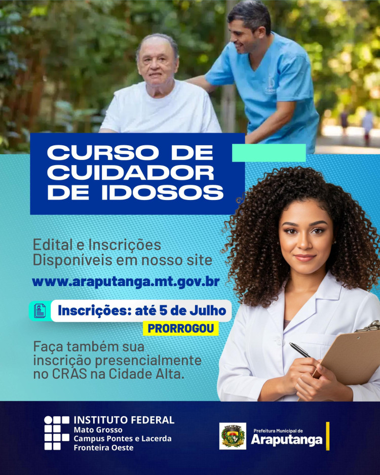 CURSO DE CUIDADOR DE IDOSOS