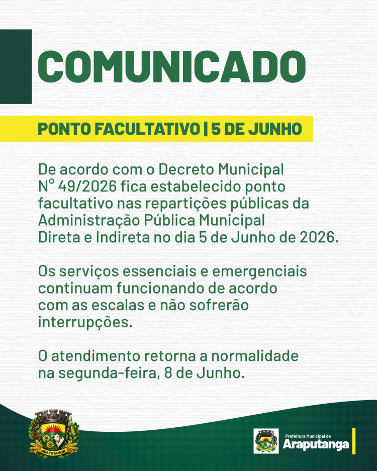 PONTO FACULTATIVO