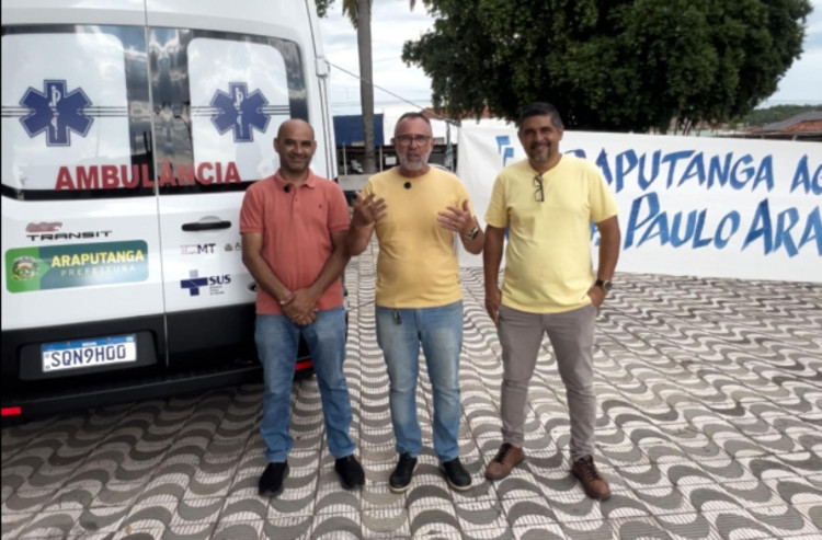 NOVA AMBULÂNCIA PARA ARAPUTANGA