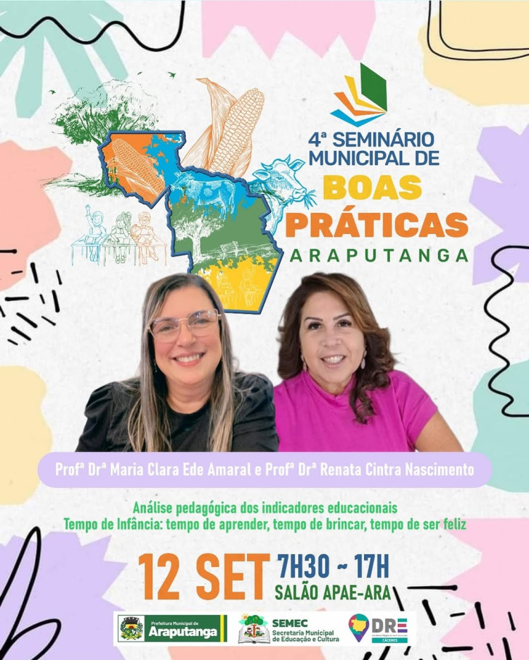 4º Seminário Municipal de Boas Práticas: Indicadores Educacionais e o Tempo da Infância