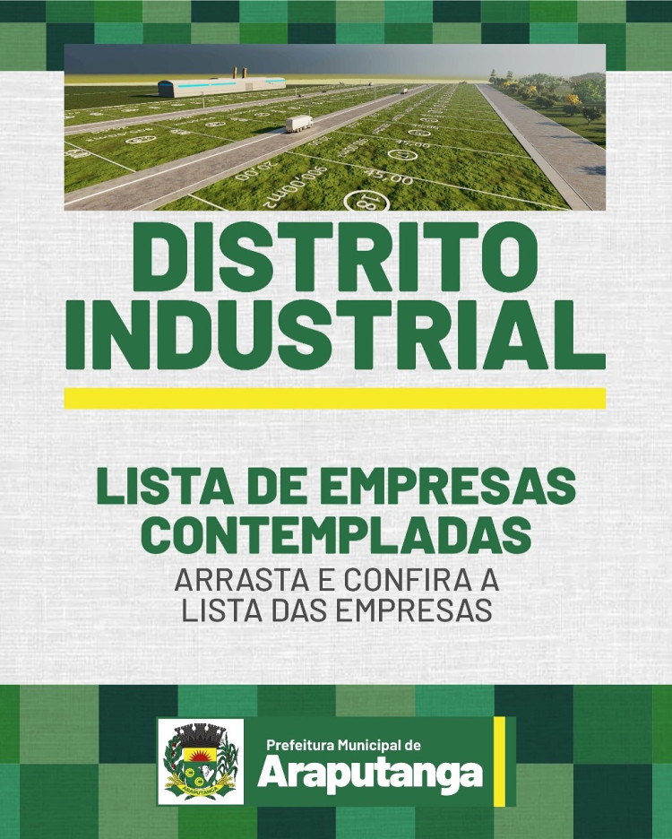 Novas Empresas São Contempladas na 2ª Fase de Concessão de Lotes no Parque Industrial de Araputanga