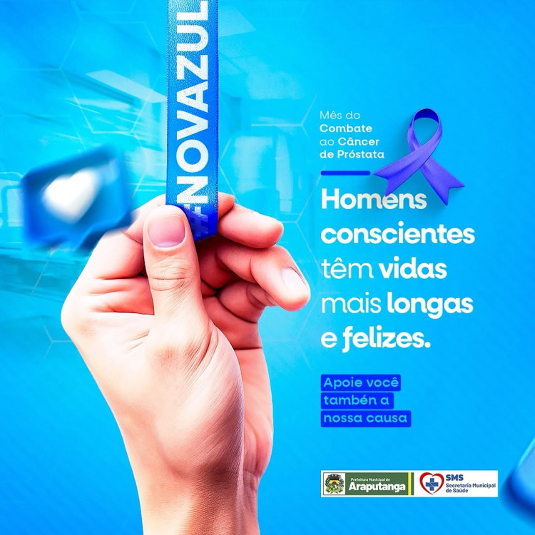 Novembro Azul em Araputanga — Cuidar também é coisa de homem