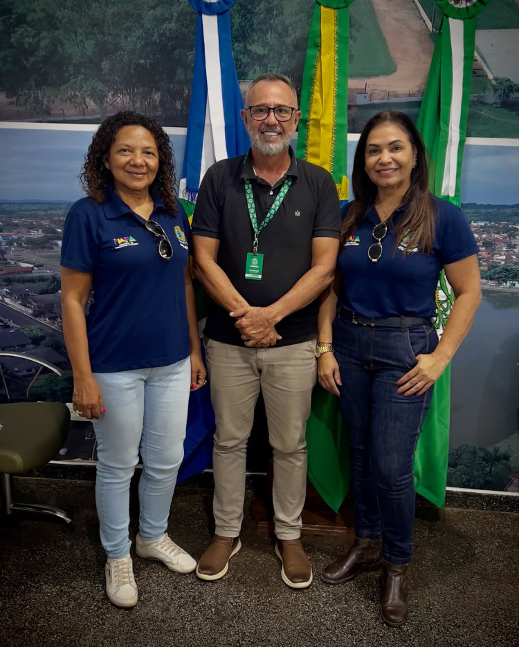 Prefeito Enilson Rios recebe equipe do MAPA e convida para entrega de máquinas neste sábado (13/09)