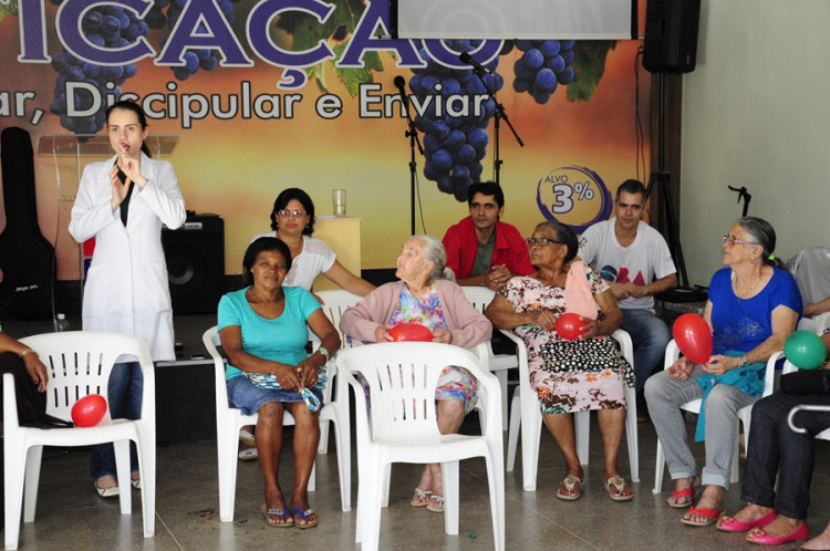 Palestra e encontro de Hipertensão e diabete