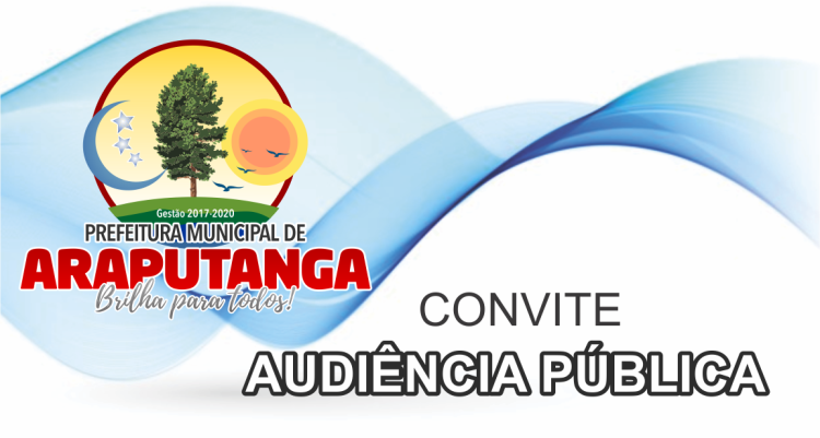 CONVITE DE AUDIÊNCIA PÚBLICA