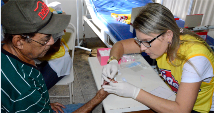 População de Araputanga é atendida pela Campanha Saúde em Ação