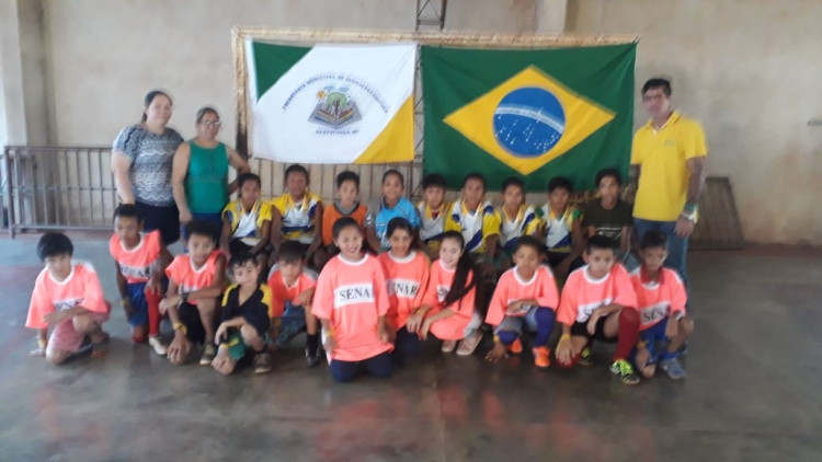 PROFESSORES DA ESCOLA MUNICIPAL “JOSÉ EVARISTO COSTA” REALIZARAM PROJETO RELACIONADO À COPA DO MUNDO 2018.