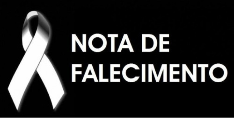 NOTA DE FALECIMENTO E SOLIDARIEDADE