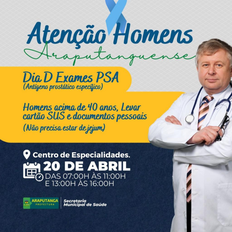 Atenção Homens araputanguense 