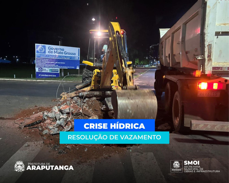 VAZAMENTO RESOLVIDO